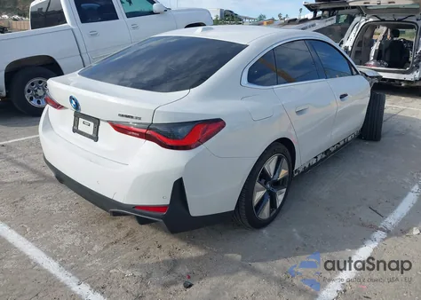 2023 BMW I4 Edrive35 z USA, uszkodzony, nr VIN WBY43AW01PFP36442